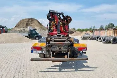 Man TGA  33.430 6x4 / 2006/ container carrier / crane (7)