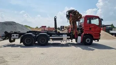 Man TGA  33.430 6x4 / 2006/ container carrier / crane (8)