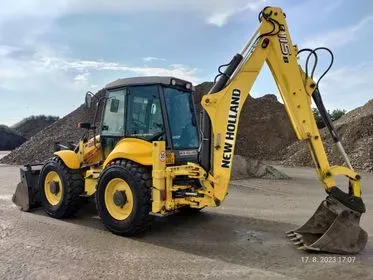 New Holland B115B/ 2008/ 7385 motohours  (2)