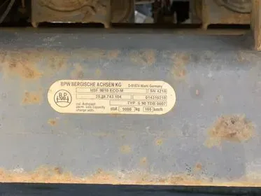 METACO BO.BR SD 338 A/ 2001/ tipper semi trailer  (33)