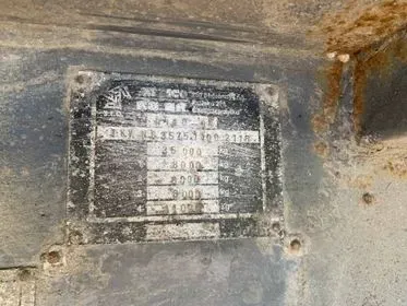 METACO BO.BR SD 338 A/ 2001/ tipper semi trailer  (44)