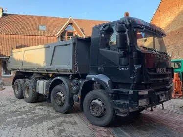 Iveco Trakker 450/ 8x4/ 2009/ 378 703 km/ Dump Truck/ Boardmatic (6)
