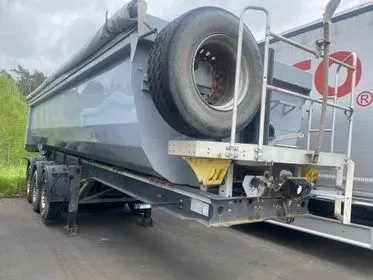 Langendorf SK 24/ semi-trailer tipper/ 2018 (2)