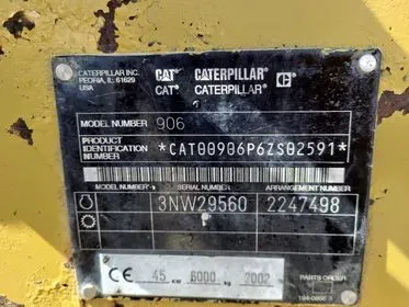 CAT 906 / 2002/ 10157 Motohours  (17)