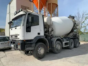 IVECO TRAKKER  MP340 E 8x4/ 2000/ concrete mixer truck  (1)