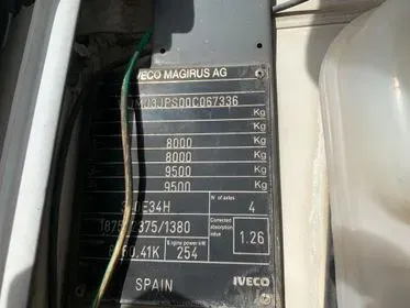 IVECO TRAKKER  MP340 E 8x4/ 2000/ concrete mixer truck  (56)