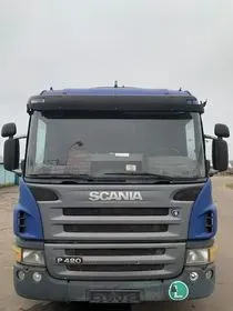 Scania P420 + přívěs na přepravu dřeva / 2005 / 730 000 km (2)