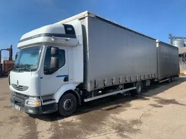 Renault Midlum 280.12 EURO 4/2007/ Šich SITA TV 10 BP/2007/ cargo trailer (1)