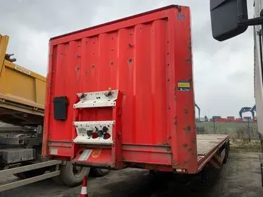 Krone SD Flatbed semi-trailer/ 2013 (1)