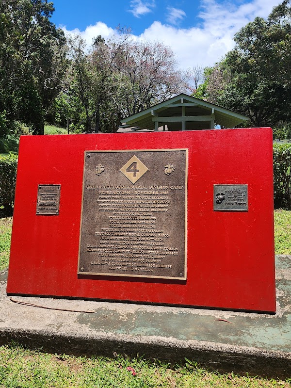 4th Marine Division Memorial Park grounds