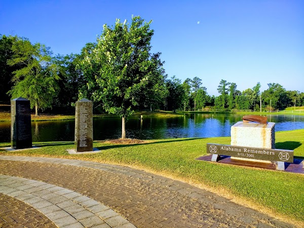 Alabama Firefighter Memorial grounds