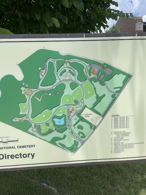 Alabama National Cemetery grounds