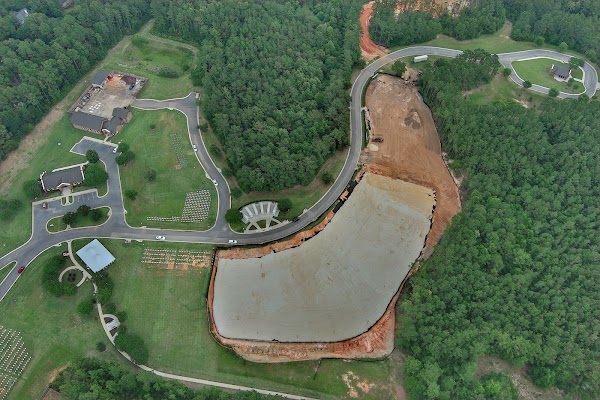 Alabama State Veterans Memorial Cemetery at Spanish Fort grounds