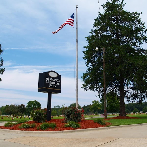 Alamance Memorial Park grounds