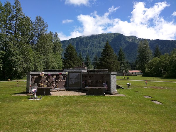 Alaskan Memorial Park & Legacy Funeral Homes grounds