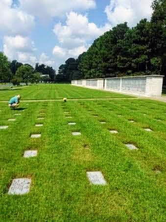 Albert G. Horton, Jr. Memorial Veterans Cemetery grounds