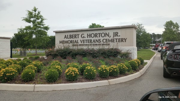 Albert G. Horton, Jr. Memorial Veterans Cemetery grounds