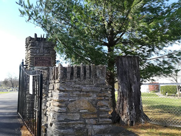 Alexandria Cemetery grounds