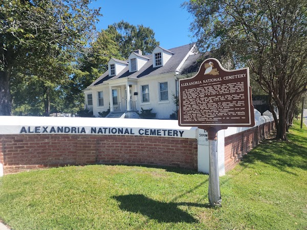 Alexandria National Cemetery grounds