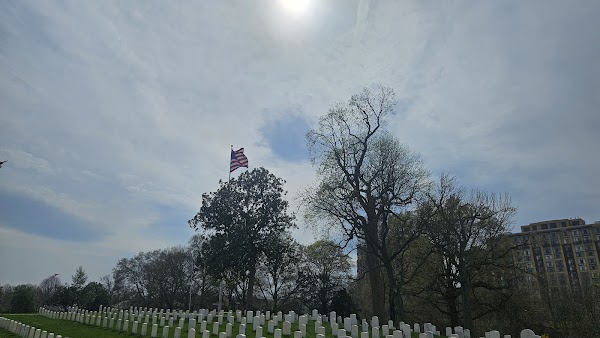 Alexandria National Cemetery grounds