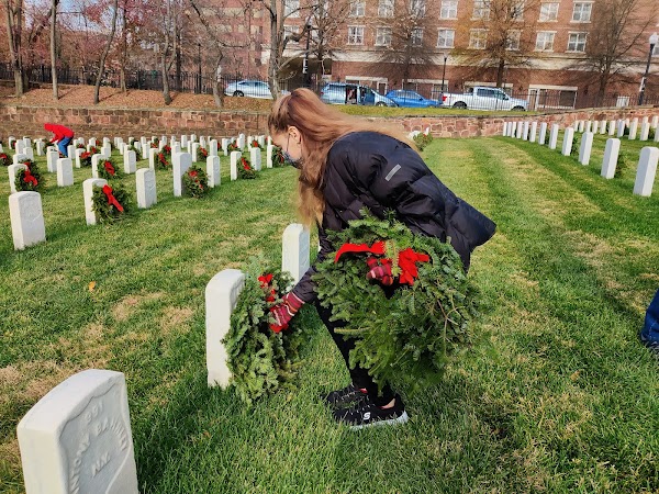Alexandria National Cemetery grounds