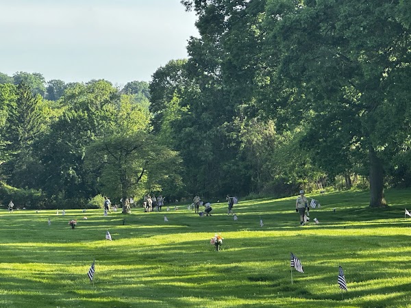 Allegheny County Memorial Park grounds