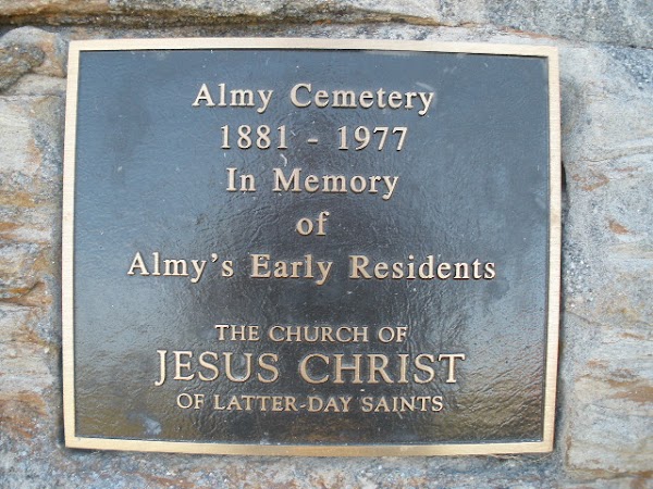 Almy Cemetery grounds