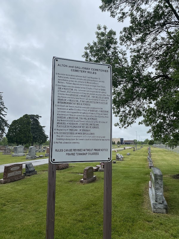 Alton Cemetery grounds