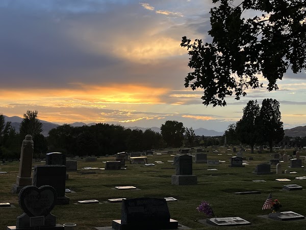 American Fork Cemetery grounds