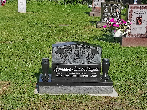 Anchorage Memorial Park Cemetery grounds