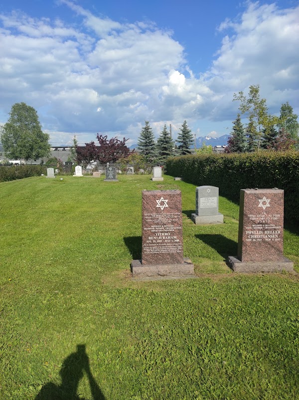Anchorage Memorial Park Cemetery grounds