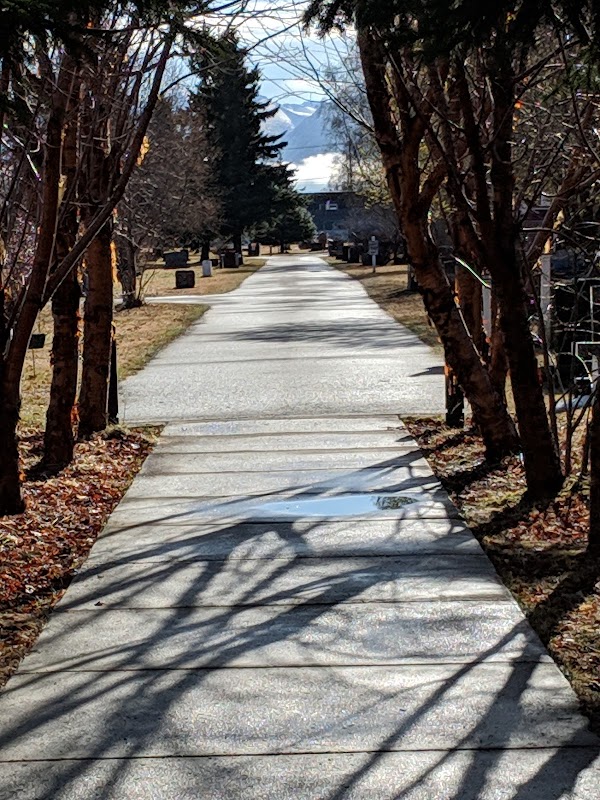 Anchorage Memorial Park Cemetery grounds