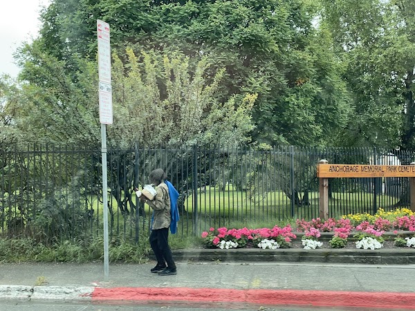 Anchorage Memorial Park Cemetery grounds