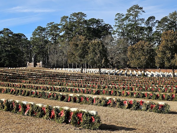 Andersonville National Cemetery Rostrum grounds