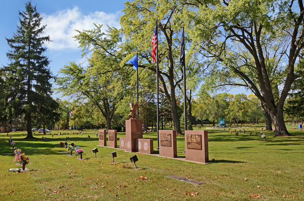 Appleton Highland Memorial Park grounds