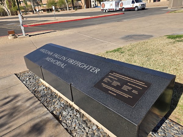 Arizona Firefighters Memorial Park grounds