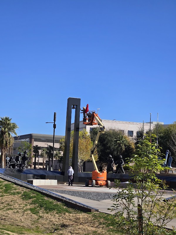 Arizona Firefighters Memorial Park grounds