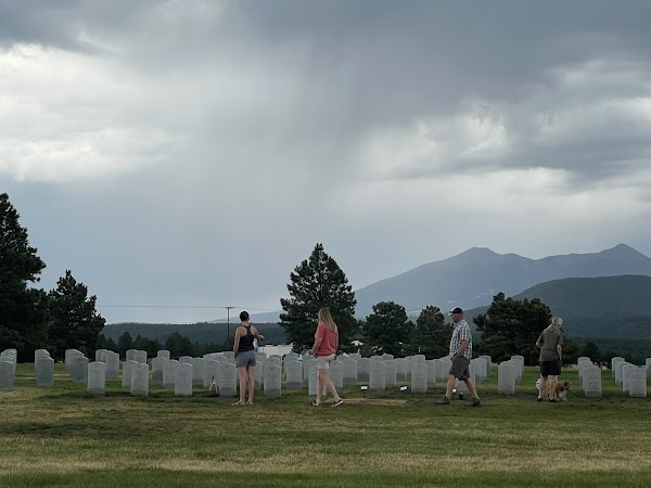 Arizona Veterans' Memorial Cemetery at Camp Navajo grounds