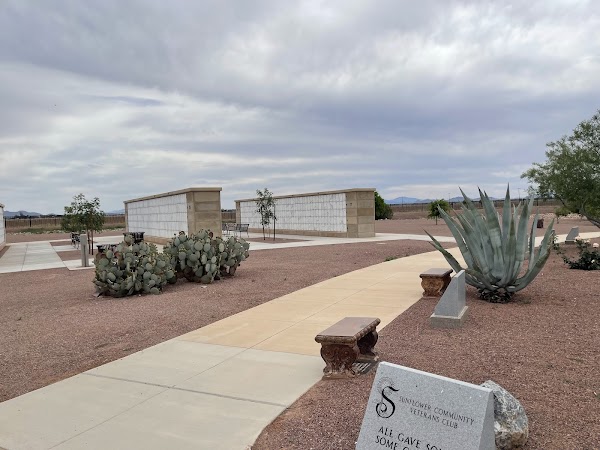 Arizona Veterans' Memorial Cemetery at Marana grounds