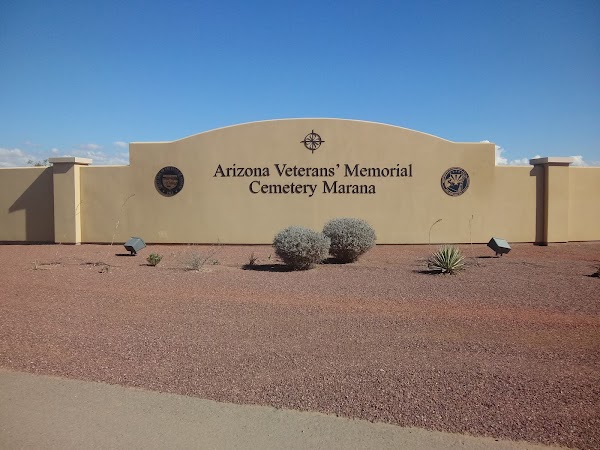 Arizona Veterans' Memorial Cemetery at Marana grounds