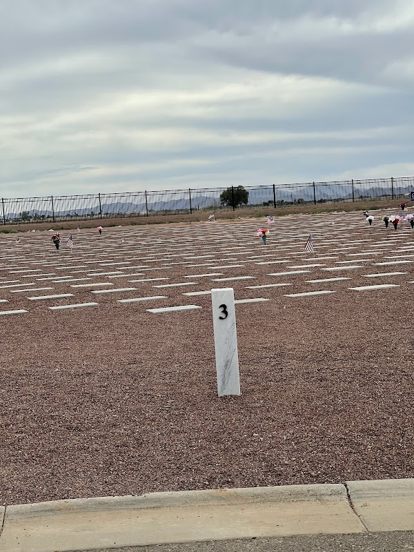 Arizona Veterans' Memorial Cemetery at Marana grounds
