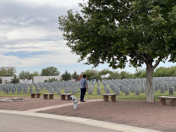 Arizona Veterans' Memorial Cemetery at Marana grounds