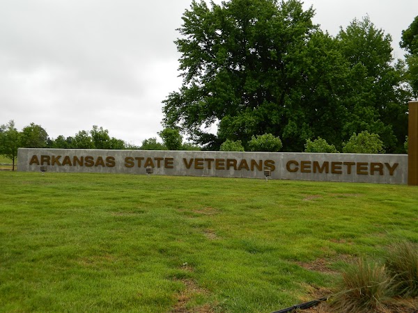 Arkansas State Veterans Cemetery grounds