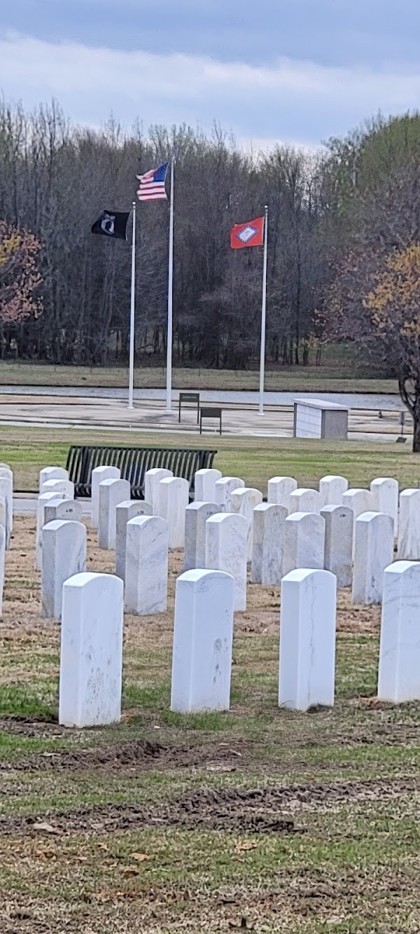 Arkansas State Veterans Cemetery grounds