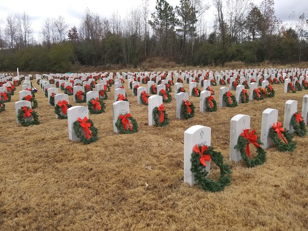 Arkansas State Veterans Cemetery grounds