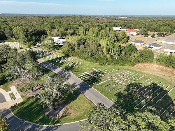 Arkansas State Veterans Cemetery grounds
