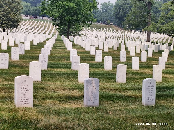Arlington Cemetery grounds