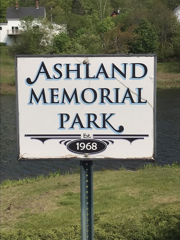 Ashland Memorial Park grounds