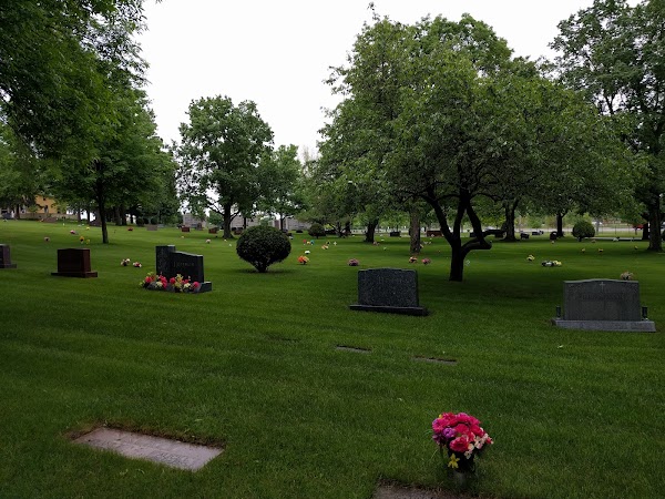 Assumption Cemetery grounds
