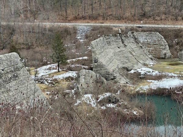 Austin Dam Memorial Park grounds